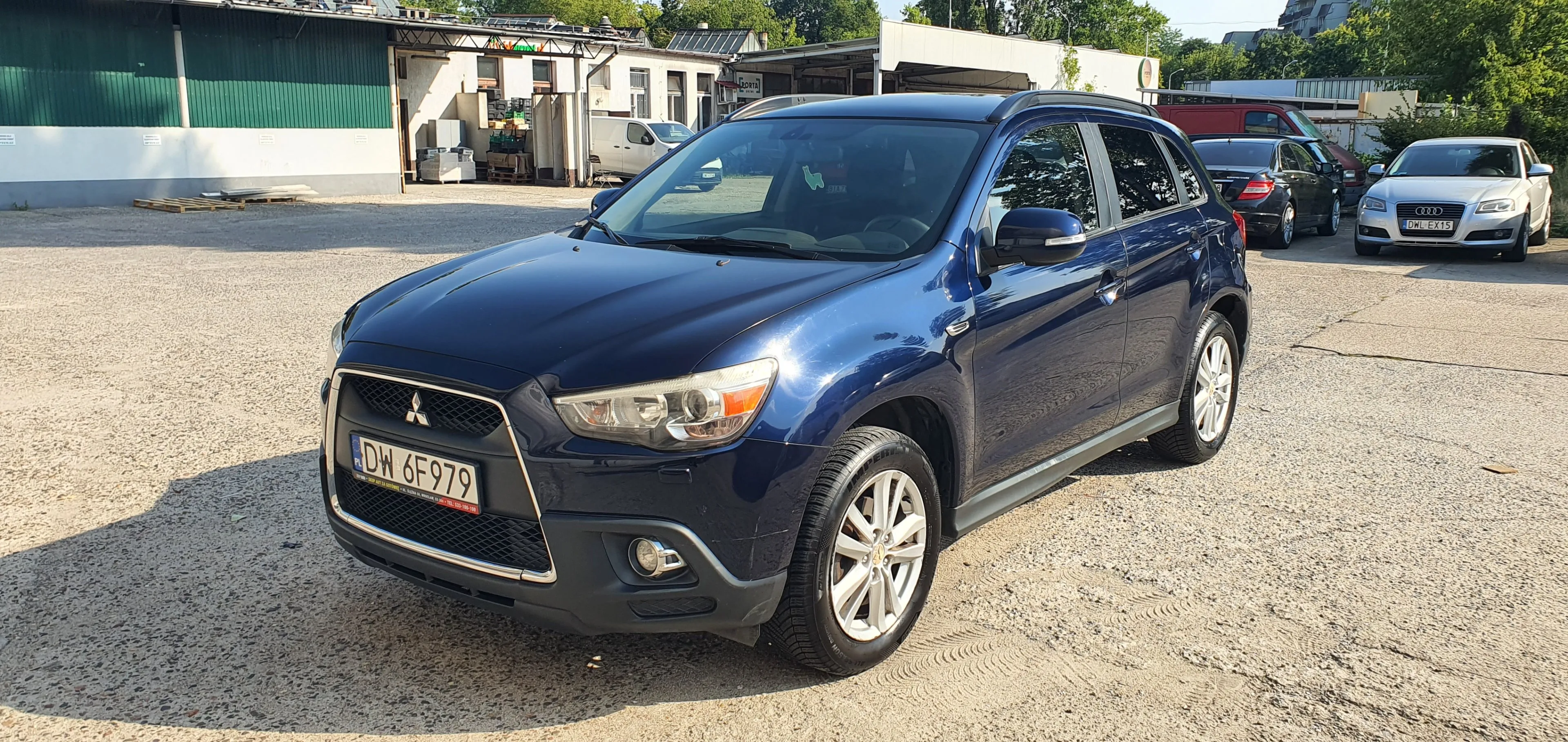 MITSUBISHI ASX 1.6 116 KM, ładny, zadbany, klima, navi, elektryka, panorama