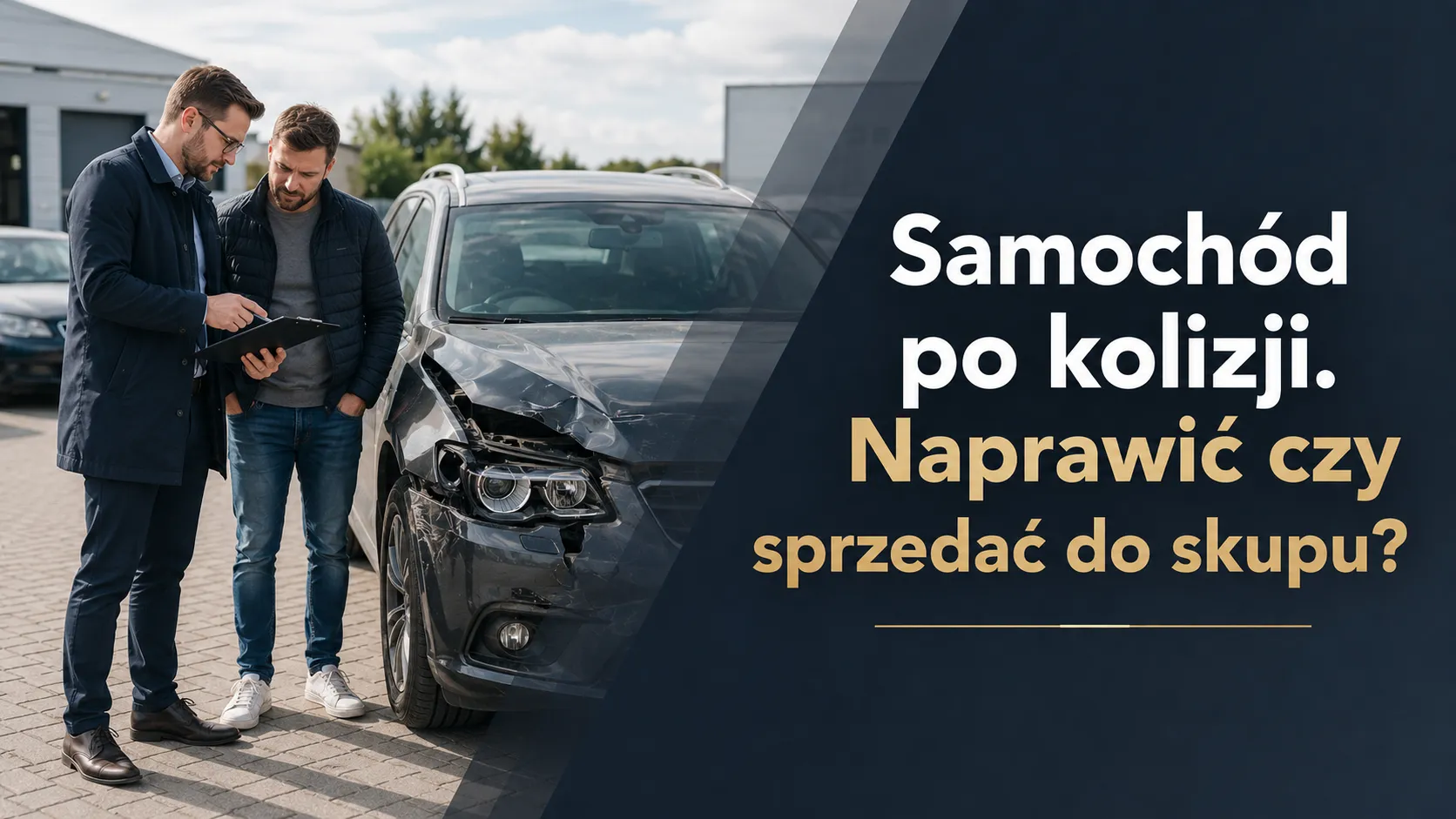Samochód po kolizji. Naprawić czy sprzedać do skupu?