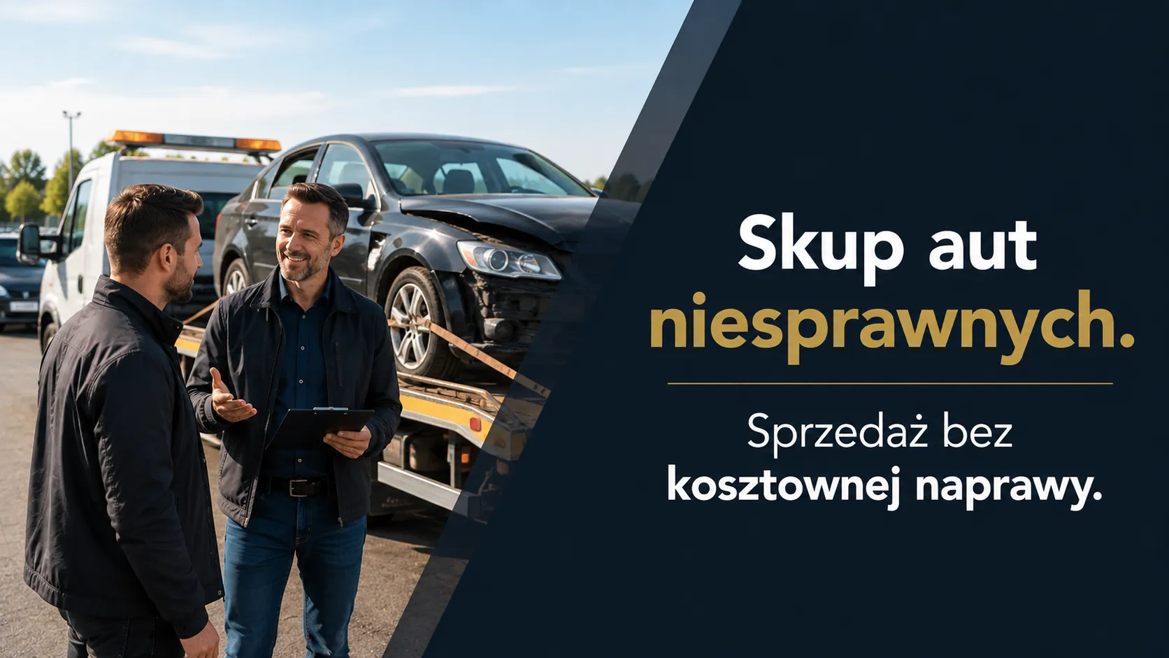 Skup aut niesprawnych. Sprzedaż bez kosztownej naprawy