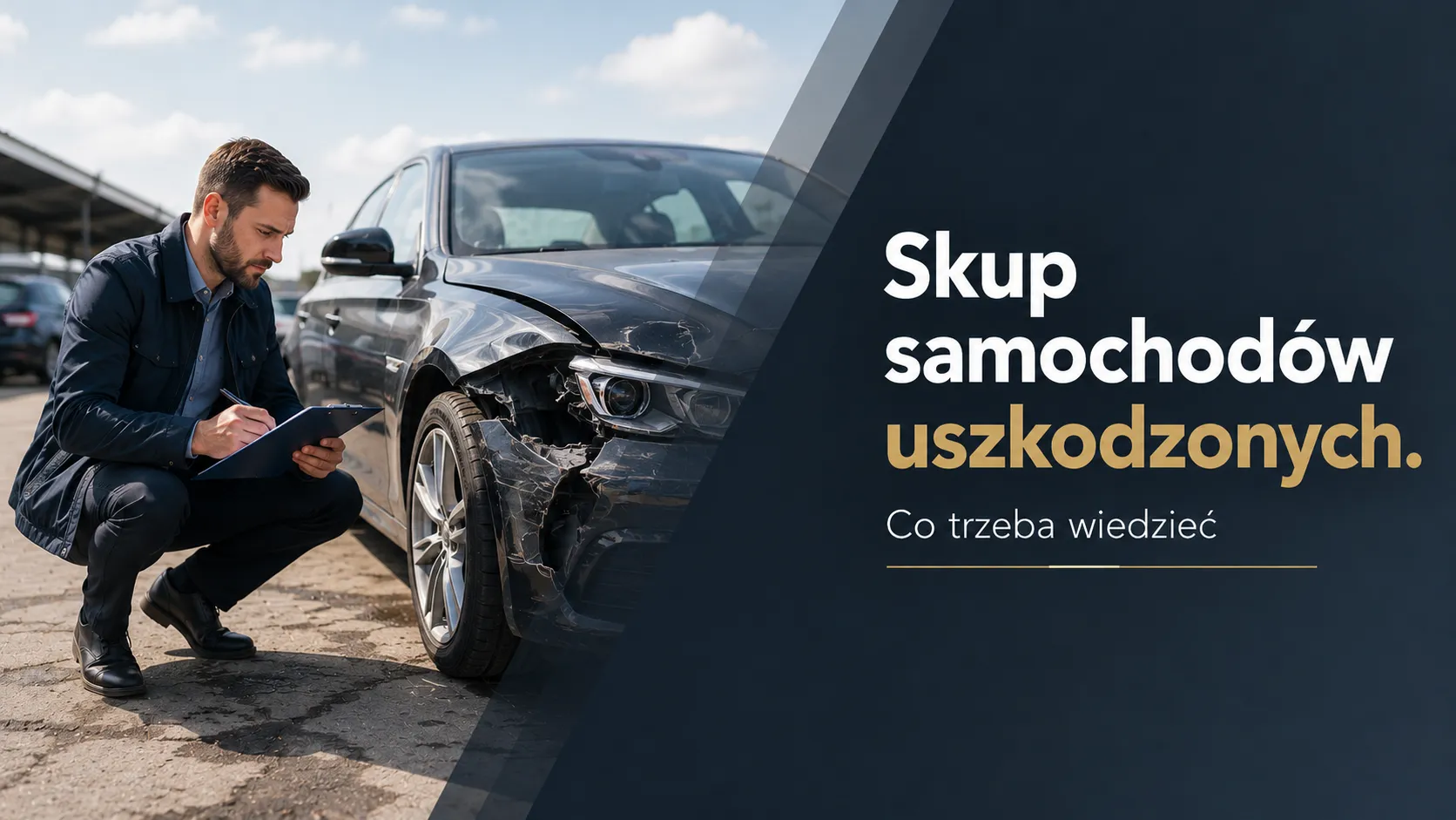 Skup samochodów uszkodzonych. Co trzeba wiedzieć