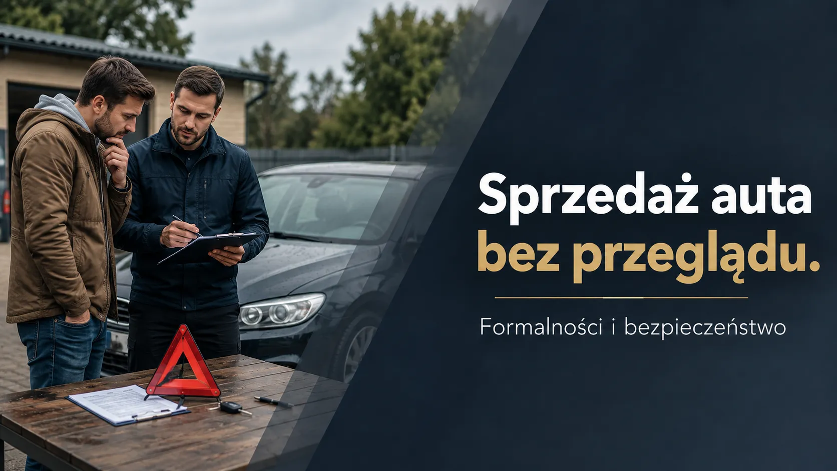 Sprzedaż auta bez przeglądu. Formalności i bezpieczeństwo