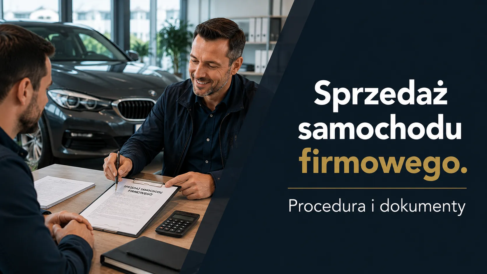 Sprzedaż samochodu firmowego. Procedura i dokumenty