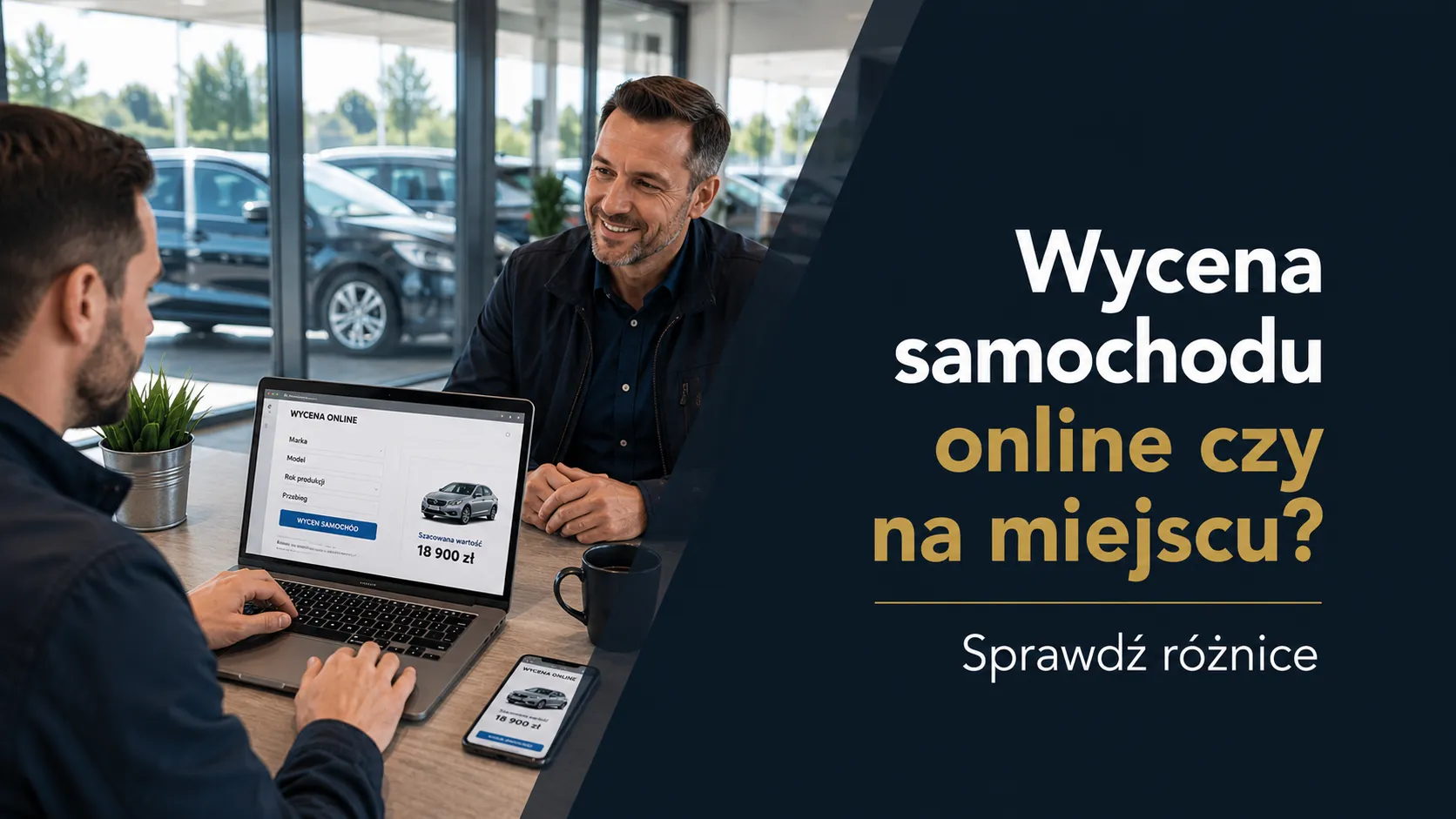 Wycena samochodu online czy na miejscu? Sprawdź różnice