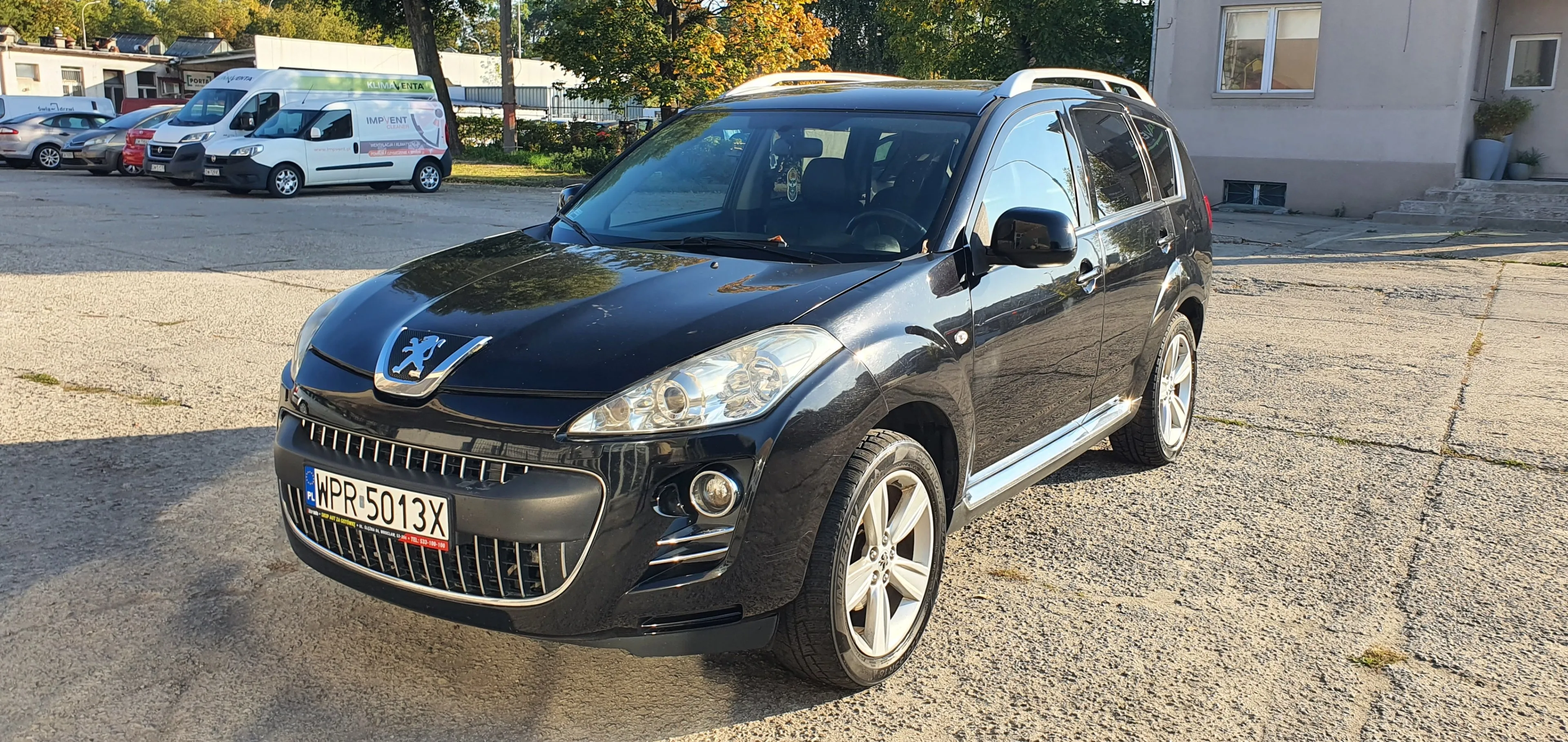 PEUGEOT 4007 2.2 HDI 156 KM, SKÓRA, KLIMATRONIC, 4X4, ELEKTRYKA, ALUFELGI