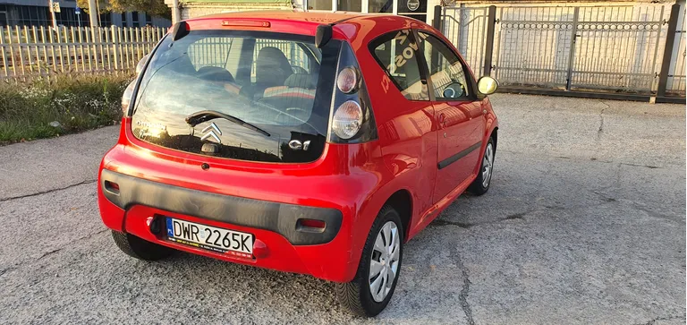 CITROEN C1 1.0 68 KM, SUPER STAN, BARDZO ZADBANY, KLIMATYZACJA, ELEKTRYKA